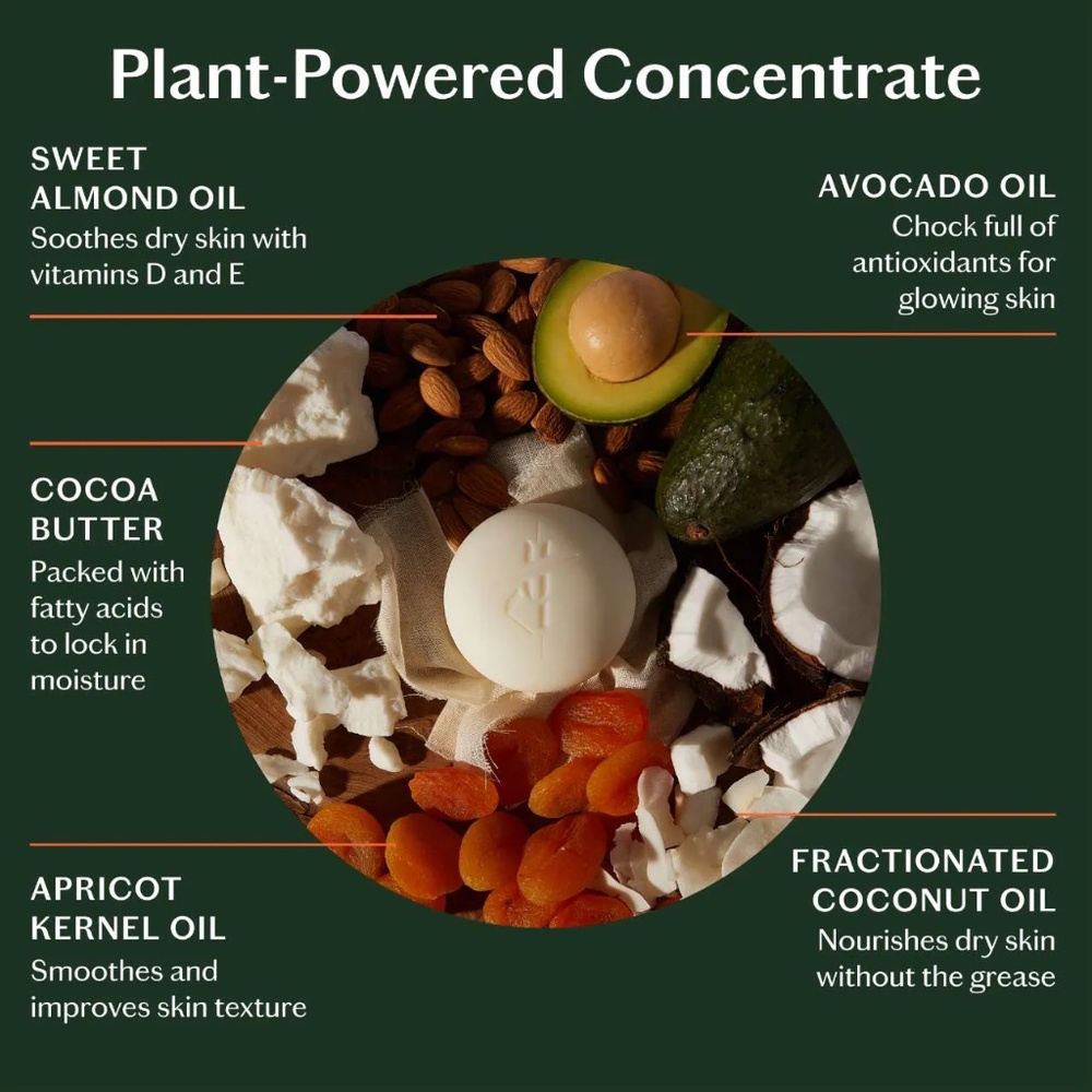 Kate McLeod  The Body Stone - Deep Moisturizing Cocoa Butter Lotion Bar for Dry - Picture 9 of 12